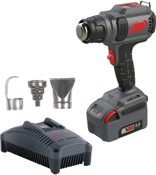 PG309 - KIT DE PISTOLET À AIR CHAUD SANS FIL 20V, 7 CFM/10 CFM, 1022F, (1) PILE 20V 5AH, (1) CHARGEUR