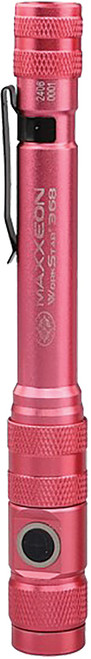 PG32 - 300 LUMENS WORKSTAR® 361 USB-C RECHARGEABLE LED ZOOM PENLIGHT/INSPECTION LIGHT (PINK)