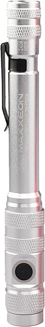 PG402 - 300 LUMENS WORKSTAR® 361 USB-C RECHARGEABLE LED ZOOM PENLIGHT/INSPECTION LIGHT (SILVER)