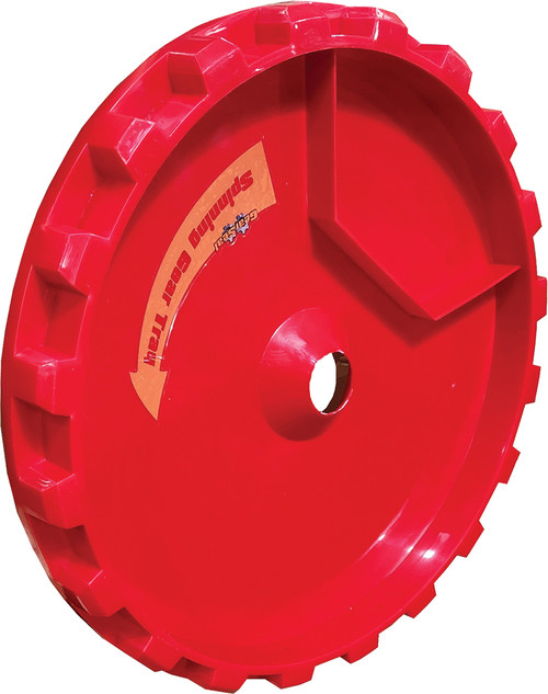 PG305 - RED SPINNING GEAR TRAY ACCESSORY FOR BASE OF #2-720 MESH FLEX WORK SEAT