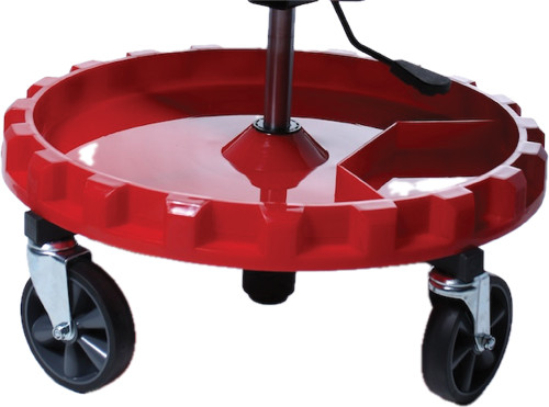 PG302 - RED SPINNING GEAR TRAY ACCESSORY FOR BASE OF #2-720 MESH FLEX WORK SEAT