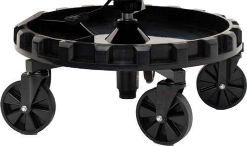 PG305 - ACCESSOIRE DE PLATEAU D’ENGRENAGES TOURNANT NOIR POUR LA BASE DU SIÈGE DE TRAVAIL FLEXIBLE EN MESH #2-720