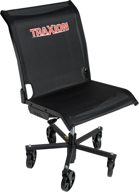 PG305 - PROGEAR MESH FLEX SEAT WITH FULL BACK REST, 400 LBS CAPACITY, FOLDABLE, 5 CASTERS