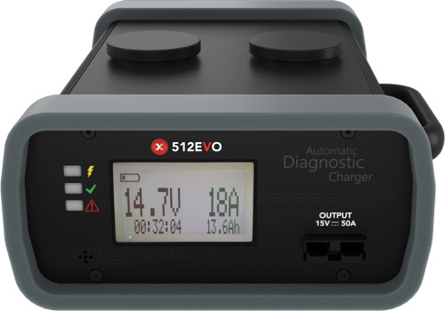 CHARGEUR/MAINTENEUR AUTOMATIQUE DE BATTERIE 12V/50A POUR INONDATIONS, AGM, EFB, CYCLE PROFOND ET PLUS