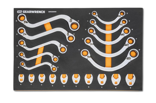MODSET SPECIALTY RATCHET WRENCH MM 20PC