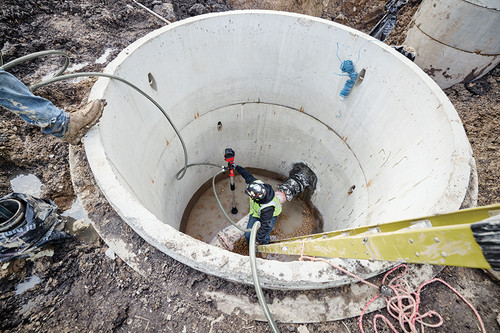 PG249 - M18 25 GPM BRUSHLESS STICK WATER TRANSFER PUMP (BARE TOOL) 48" SUBMERSIBLE REACH