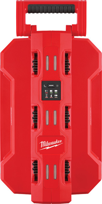 PG70 - M18 SIX BAY DAISY CHAIN RAPID CHARGER, PACKOUT COMPATIBLE