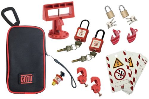 Lockout kit for circuit breakers