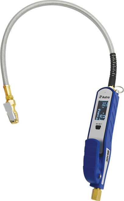 GONFLEUR NUMÉRIQUE RECHARGEABLE EN ALUMINIUM AVEC TUYAU, 7-175 PSI (PSI/BAR/KPA)