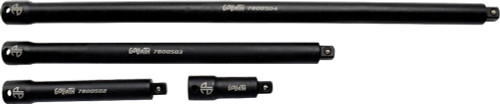 PG140 - 4-PC 3/8" DRIVE GOLIATH™ TORQUE-SAVER IMPACT EXTENSION BAR SET, 2.5" - 15" LENGTHS