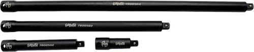 PG156 - 4 pièces PRISE 3/8" JEU DE RALLONGES À IMPACT GOLIATH™ TORQUE-SAVER, LONGUEURS DE 2,5 po à 15 po