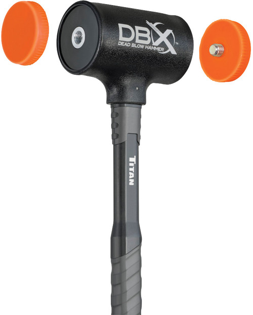PG198 - 45 OZ. DBX™ DEAD BLOW HAMMER WITH REPLACEABLE POLYURETHANE STRIKING FACES