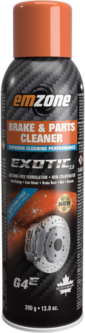 PG277 - EXOTIC BRAKE & PARTS CLEANER (G4E), 390 GR, CASE OF 12 CANS