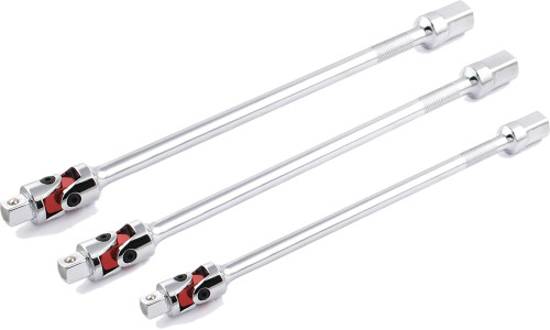 PG140 - 3-PC 1/4 », 3/8 », PRISE 1/2" ENSEMBLE D’EXTENSIONS AUTO-FLEX™, 6 », 8 », 10 »