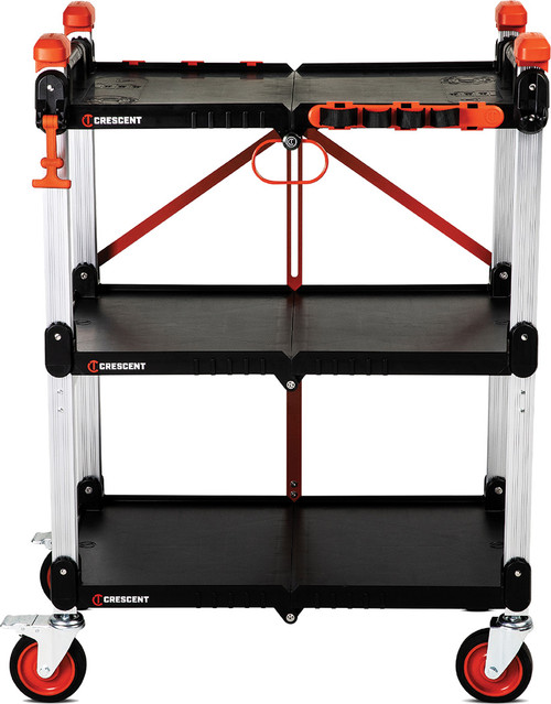 PG204 - SITERUNNER FOLDING JOBSITE CART WITH 5" CASTERS