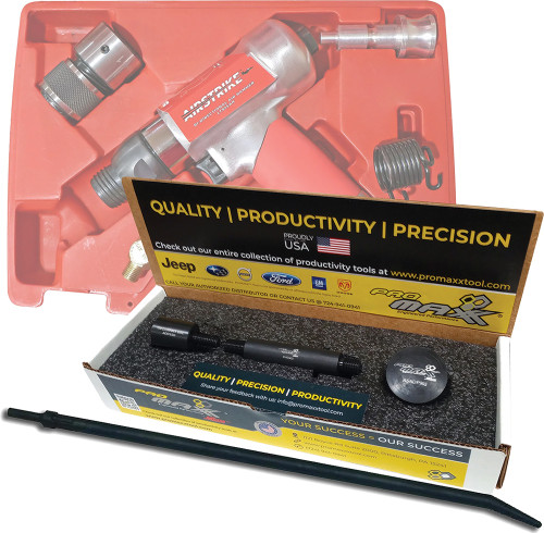 PG385 - EXTRACTEUR D’INJECTION À MARTEAU PNEUMATIQUE POUR DIESEL TURBO GM DURAMAX 6,6 L (L5P GEN I & II 2017+, L5D 2018+), KIT DE MARTEAU PNEUMATIQUE INCLUS