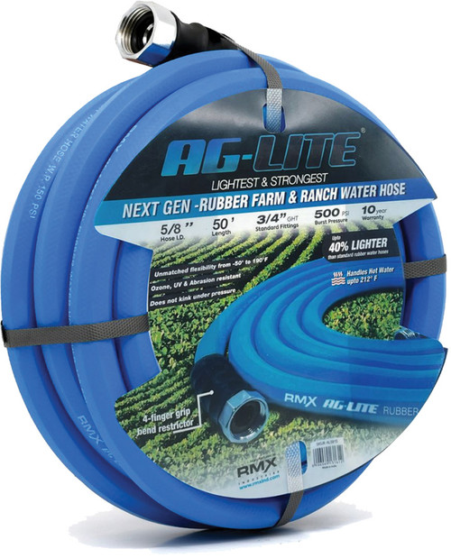 PG99 - AG-LITE RUBBER WATER HOSE 5/8" X 50