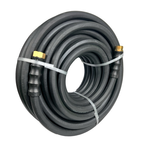 Impulse 100% OPP Rubber Water Hose Assembly 3/4" X 100', 3/4" Male and Female GHT Fittings.  500 PSI Burst Rating.  Includes Extra Washer and Bend Restrictor