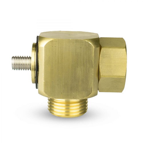 Pièce en laiton GHT 3/4 » femelle x 3/4 » mâle pour enrouleur de tuyau