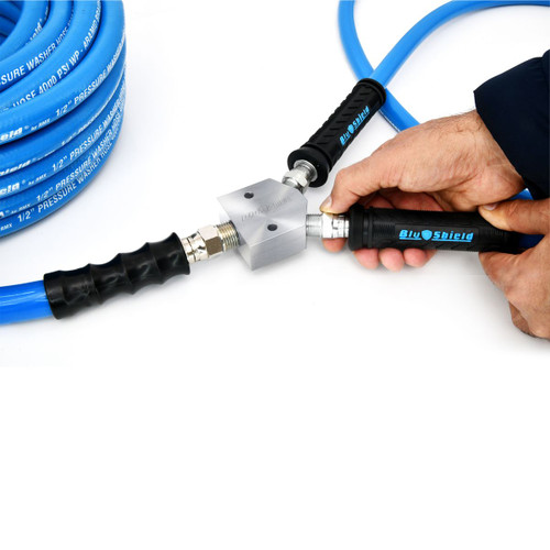 Trousse de connexion de lavage à pression Blu Shield U-BLoX 3812 - (RT-30-2) comprend ToughTek 3/8" x 06'