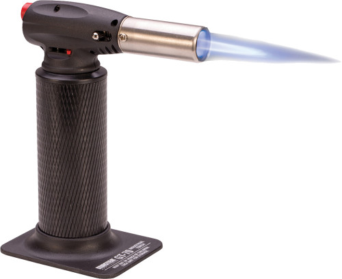 TORCHE INDUSTRIELLE AUTO-ALLUMANTE ALIMENTÉE PAR BUTANE AVEC FLAMME RÉGLABLE, 2 500°F (1 370°C)