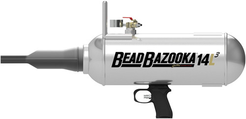 PG357 - BAZOOKA® À PERLES DE 14L GEN. 3 AVEC SOUPAPE DE DÉCHARGE RAPIDE DE 3", POUR VOITURES, CAMIONS ET PNEUS AGRICOLES