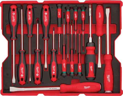 PG209 - ENSEMBLE DE 17 TOURNEVIS ET LEVIER AVEC PLATEAU POUR TIROIRS PACKOUT™