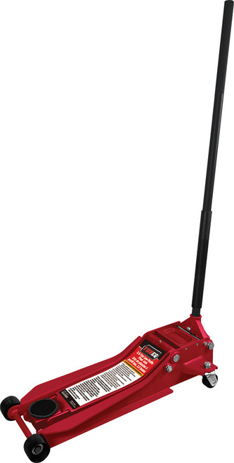 PG234 - 3.5 TON LOW PROFILE LONG CHASSIS FLOOR JACK, 3-3/8" - 24-1/4"