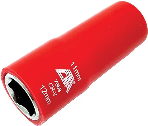 PG347 - DOUILLE HEXAGONALE HEXAGONALE À DOUBLE EXTRÉMITÉ DE 11 MM X 12 MM POUR L’ENTRETIEN DES CAPTEURS ET MODULES TPMS