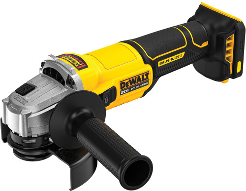PG76 - MEULEUSE BRUSHLESS 4,5" 20V MAX* AVEC INTERRUPTEUR COULISSANT ET SYSTÈME ANTI-ROTATION (OUTIL NU), 9000 TR/MIN, 850 WATTS