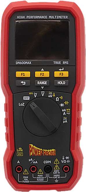 PG48 - MULTIMÈTRE TRMS PROFESSIONNEL HAUTE PERFORMANCE, CATIII/1000V & CATIV/600V