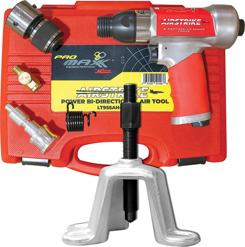 PG215 - KIT DE TIRAGE DE MOYEU POUR ROULEMENTS DE ROUE TOMMY 475 AVEC MARTEAU PNEUMATIQUE BIDIRECTIONNEL