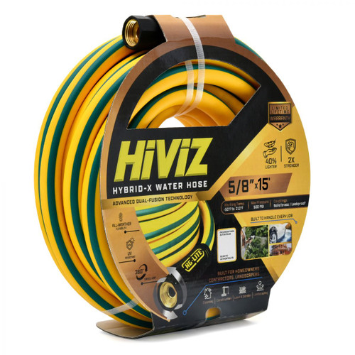 ARROSAGE D’EAU HYBRIDE AG-LITE 5/8" X 15' - AVEC LIGNE VERTE