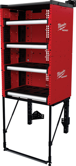 PG8 - KIT DE RACK MODULAIRE™ À EMPAQUETEMENT POUR USAGE DANS LES FOURGONNETTES, BOÎTES CONEX, REMORQUES FERMÉES ET MURS D’ATELIER