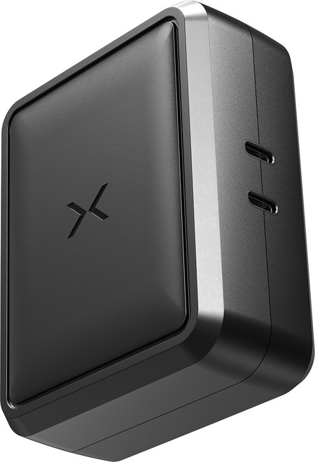 PG381 - 140W 2-PORT INTELLIGENT USB-C 3.0 CHARGER W/GAN FAST CHARGING (BLACK)