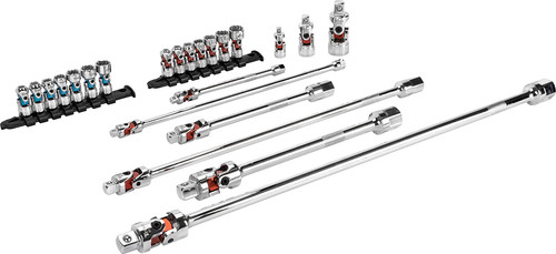 PG145 - 23-PC AUTO-FLEX™ SOCKET & EXTENSION SET
