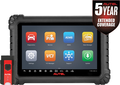 PG2 - MS906MAX TABLETTE DE DIAGNOSTIC PROFESSIONNELLE AVEC BLUETOOTH VCI, INCLUANT UNE COUVERTURE LOGICIELLE ET MATÉRIELLE ÉTENDUE DE 5 ANS