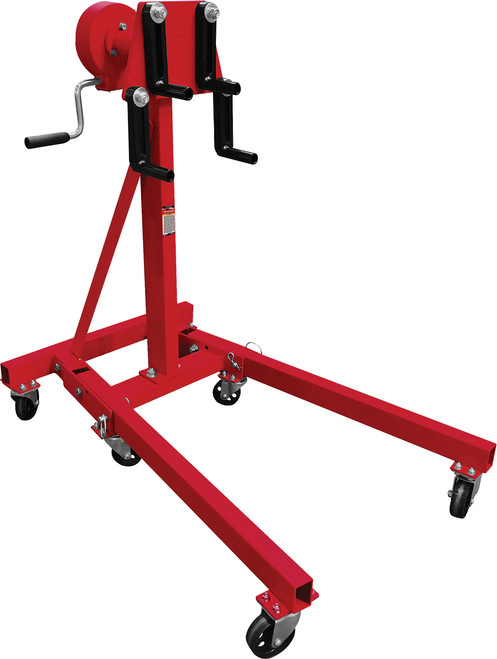 PG225 - 1250 LBS CAPACITY FOLDABLE GEARED ENGINE STAND