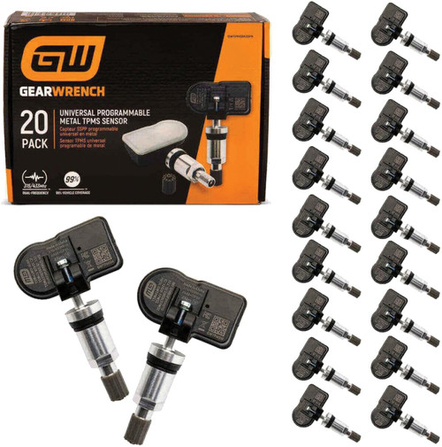 20 PACK METAL VALVE TPMS SENSOR