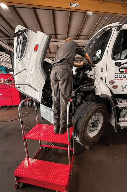 ProStep™ 2 Heavy-Duty Adjustable Shop Step Platform With Non-Slip Surface