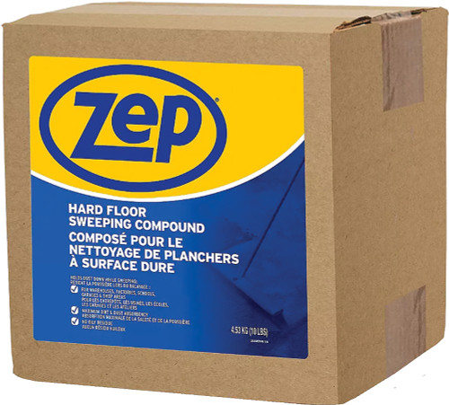 ZEP HARD FLOOR SWEEPING COMPOUND - 10LB