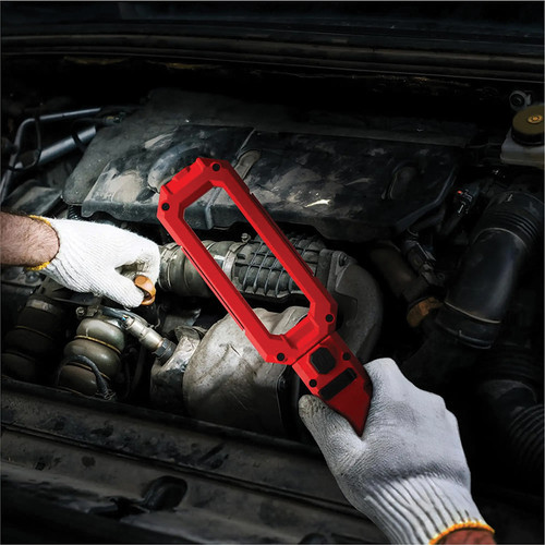 PG412 - VUE 850/150 LUMENS À TRAVERS UN FEU DE TRAVAIL PIVOTANT AVEC BASE MAGNÉTIQUE