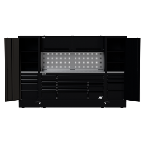 120" CTS Combo w/ Toolboard Back Splash - Black