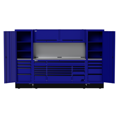 120" CTS Combo w/ Solid Back Splash - Blue