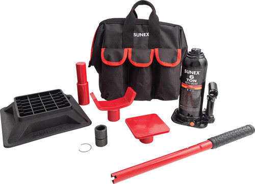 PG7 - 6-TON BOTTLE JACK KIT, 8.5"-20.4"