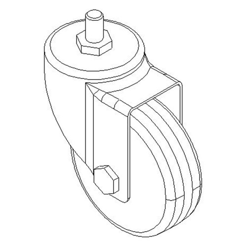 Lanceuse pivotante (x2) pour porte-clé à chocs mobile