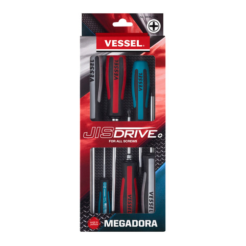 Tournevis MEGADORA JISDRIVE 6PC. Ensemble