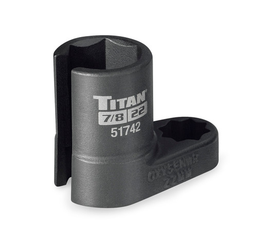1/2 in. Drive, 7/8 in. (22mm) Extended Offset Oxygen Sensor Socket