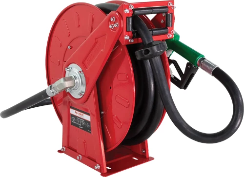 PG256 - HOSE REEL WITH 3/4" X 25' HOSE & AUTO NOZZLE