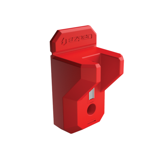 EZ Red 1-Pry Bar Holder Red